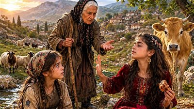 قصة فاتو والبقرة الصفراء