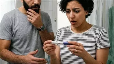 مراتي لقت اختبار حمل ف زبالة الحمام